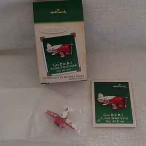 Hallmark Mini Gee Bee R-1 Super Sportster, 2005.